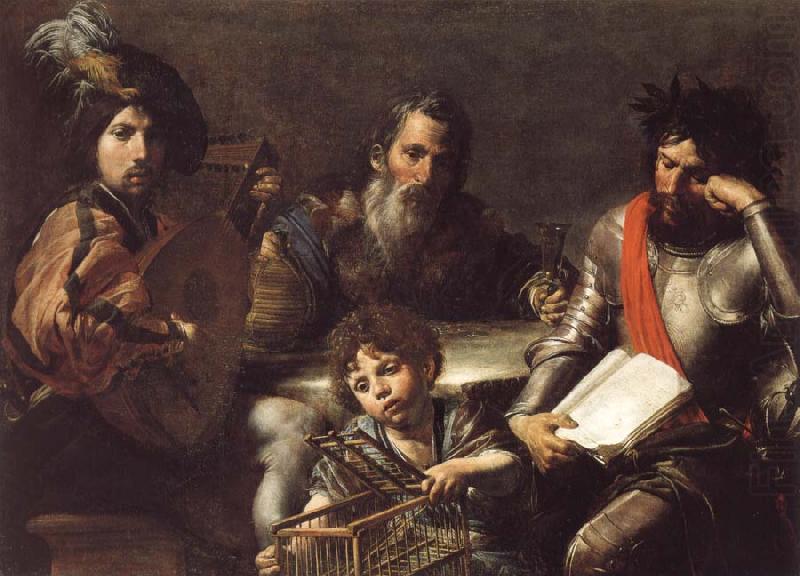 The Four Ages of Man, VALENTIN DE BOULOGNE